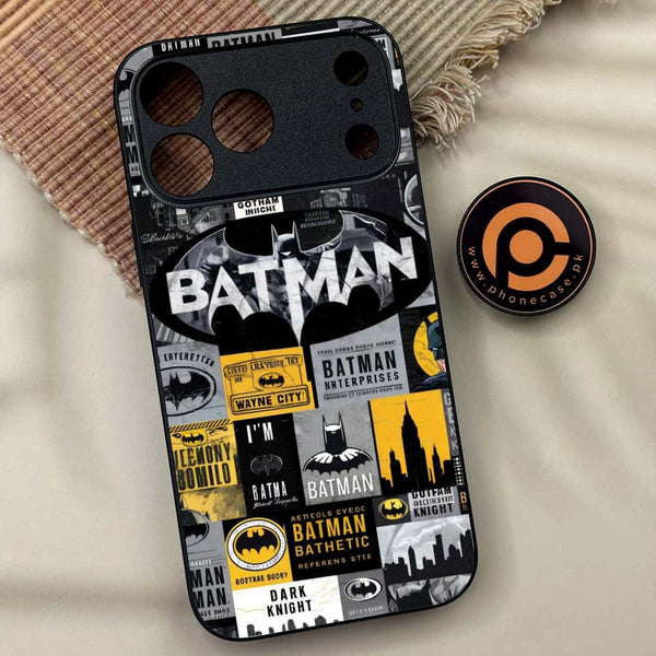 iPhone 17 Pro Max - The Gotham Collage - Premium Metal Printed soft Bumper shock Proof Case