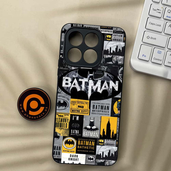 Honor X5b - The Gotham Collage - Premium Metal Printed soft Bumper shock Proof Case