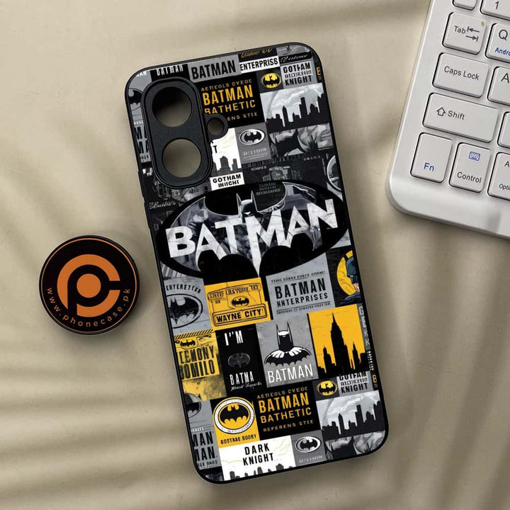 Infinix Smart 10 - The Gotham Collage - Premium Metal Printed soft Bumper Shock Proof Case