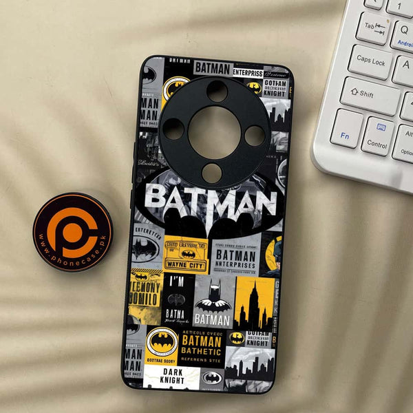 Honor x9b 5G - The Gotham Collage - Premium Metal Printed soft Bumper shock Proof Case