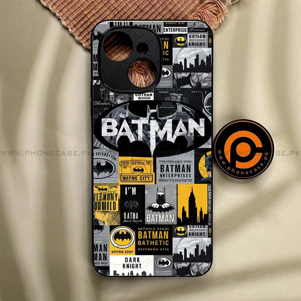 Tecno Spark 40C - The Gotham Collage - Premium Metal Printed soft Bumper shock Proof Case