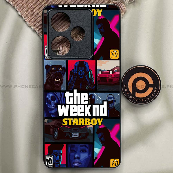 Realme GT 7 - The Weeknd Star Boy - Premium Metal Printed soft Bumper shock Proof Case