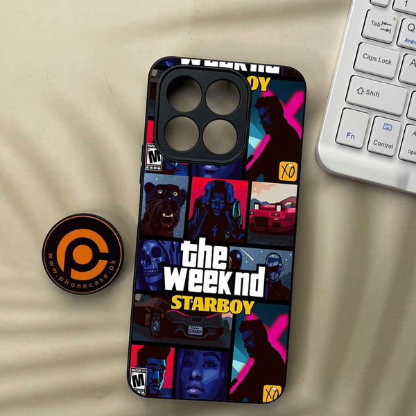 Honor X5b - The Weeknd Star Boy - Premium Metal Printed soft Bumper shock Proof Case