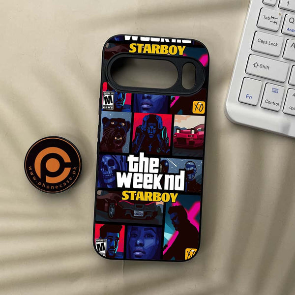 Google Pixel 10 Pro  - The Weeknd Star Boy - Premium Metal Printed soft Bumper Shock Proof Case