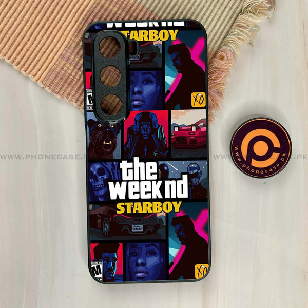 Infinix Hot 60i - The Weeknd Star Boy - Premium Metal Printed soft Bumper shock Proof Case