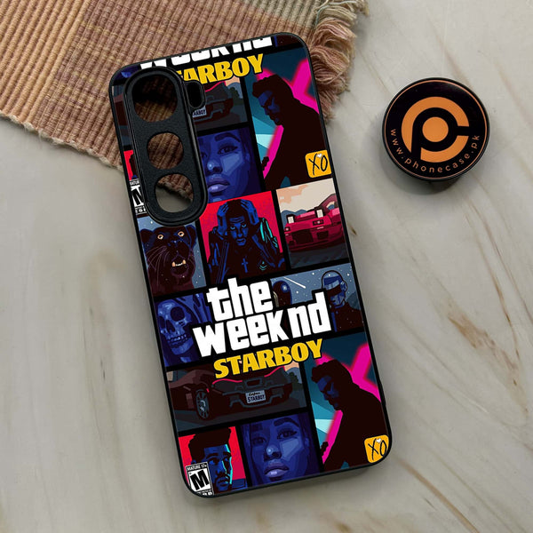 Vivo Y400 - The Weeknd Star Boy - Premium Metal Printed soft Bumper shock Proof Case
