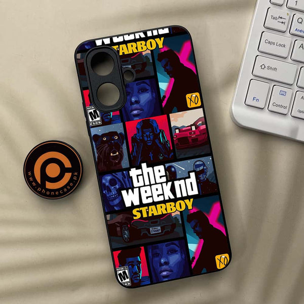 Tecno Spark Go 2 - The Weeknd Star Boy - Premium Metal Printed soft Bumper Shock Proof Case