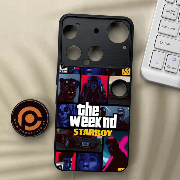 Nothing Phone 3 - The Weeknd Star Boy - Premium Metal Printed soft Bumper shock Proof Case