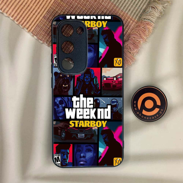 Tecno Spark 40 Pro Plus - The Weeknd Star Boy - Premium Metal Printed soft Bumper shock Proof Case