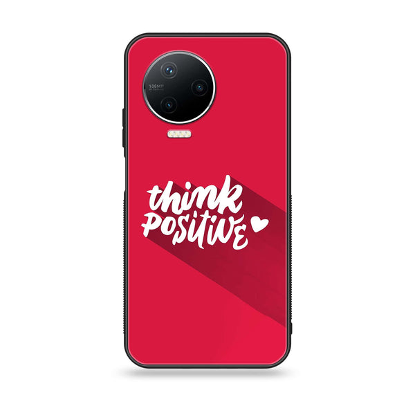 Infinix Note 12 Pro - Think Positive Design - Premium Metal Printed soft Bumper Shock Proof Case