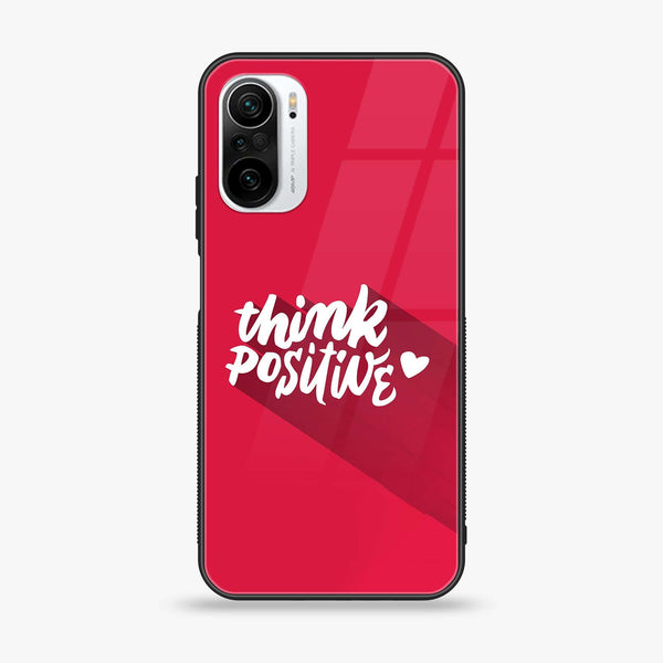 Xiaomi Poco F3 - Think Positive Design -  Premium Printed Metal soft Bumper shock Proof Case