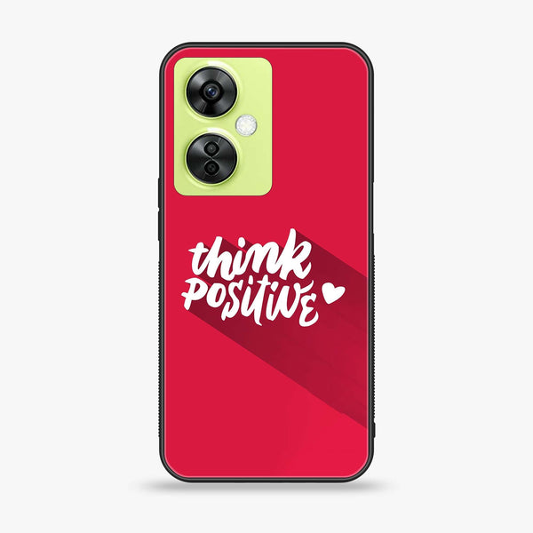 OnePlus Nord CE 3 Lite - Think Positive Design - Premium Printed soft Bumper shock Proof Case
