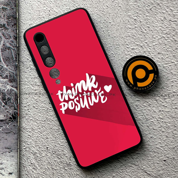 Xiaomi Mi 10 - Think Positive Design - Premium Printed Metal soft Bumper shock Proof Case