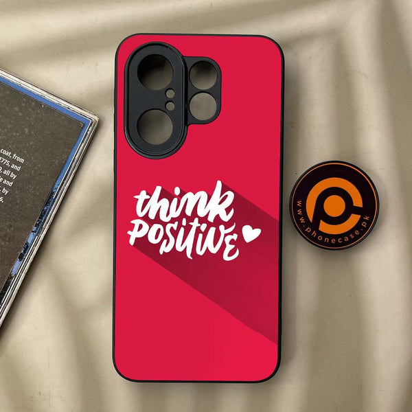 Vivo X200 FE - Think Positive Design - Premium Metal Printed soft Bumper Shock Proof Case
