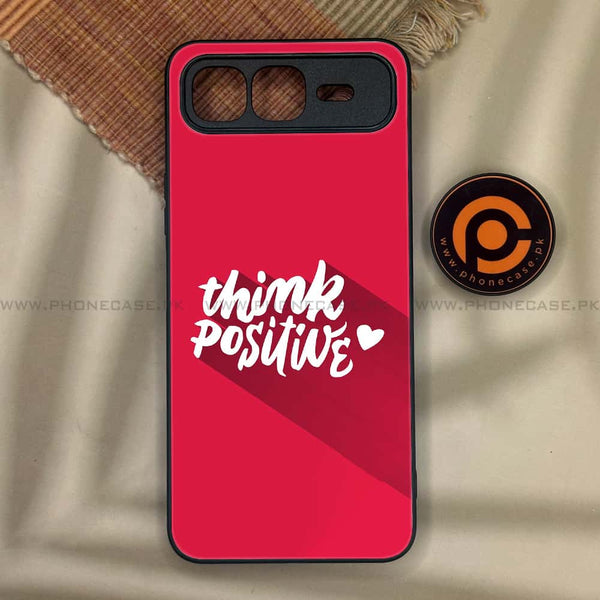 Infinix Smart 10 Plus - Think Positive Design - Premium Metal Printed soft Bumper shock Proof Case CS-36766