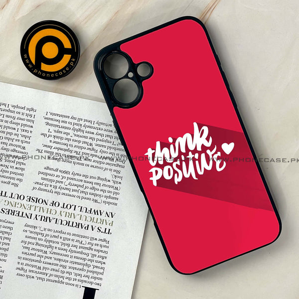 iPhone 16 Plus - Think Positive Design - Premium Printed Glass soft Bumper shock Proof Case