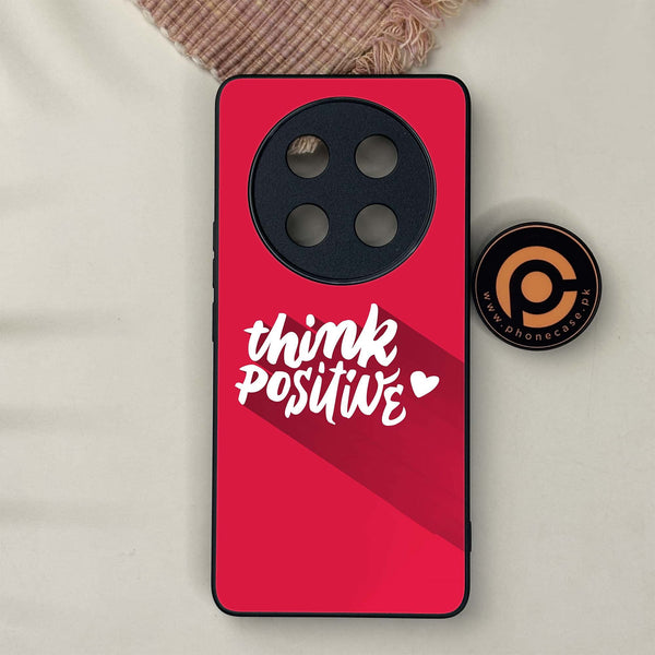 Honor X9c 5G - Think Positive Design - Premium Metal Printed soft Bumper shock Proof Case