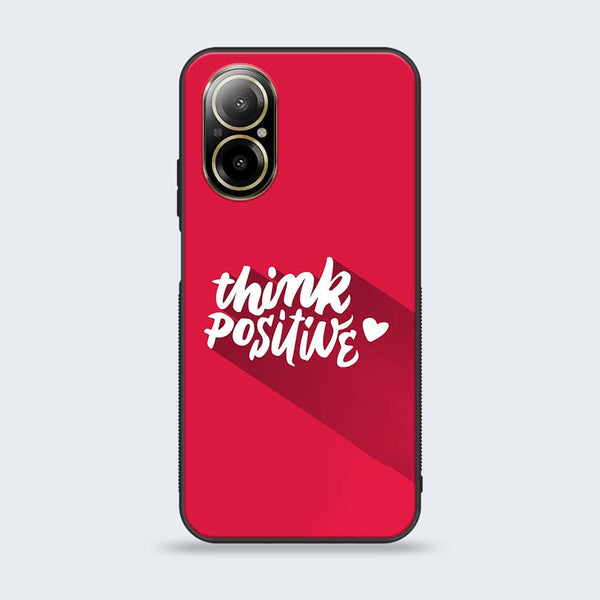 Realme C67 - Think Positive Design -  Premium Printed Metal soft Bumper shock Proof Case