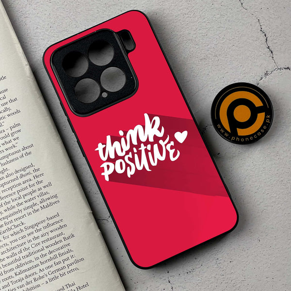Xiaomi 15 - Think Positive Design - Premium Metal Printed soft Bumper Shock Proof Case