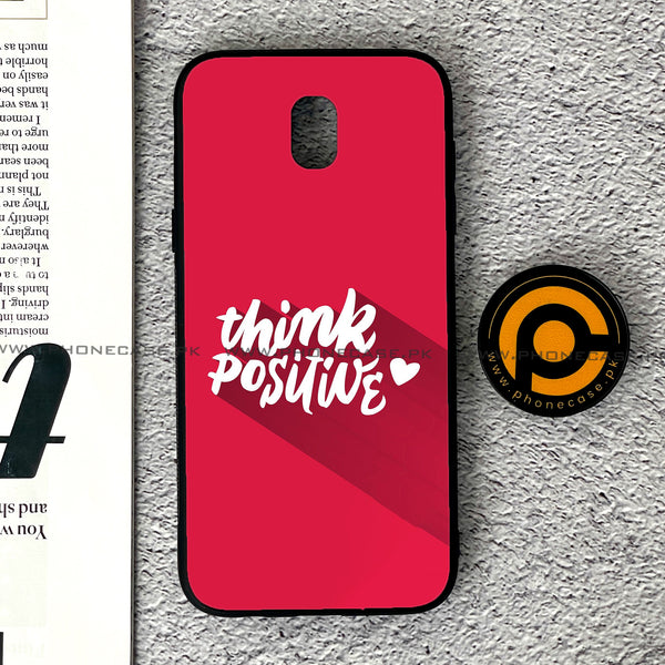 Samsung Galaxy J5 Pro 2017 - Think Positive Design - Premium Printed Metal soft Bumper shock Proof Case