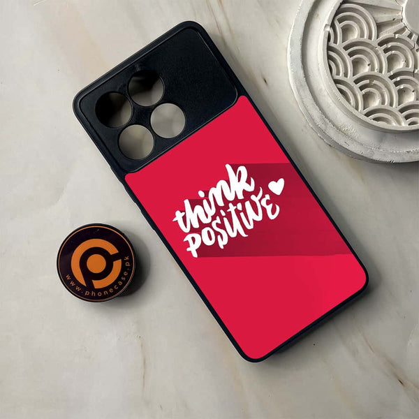 Xiaomi Poco F6 Pro - Think Positive Design - Premium Metal Printed soft Bumper shock Proof Case