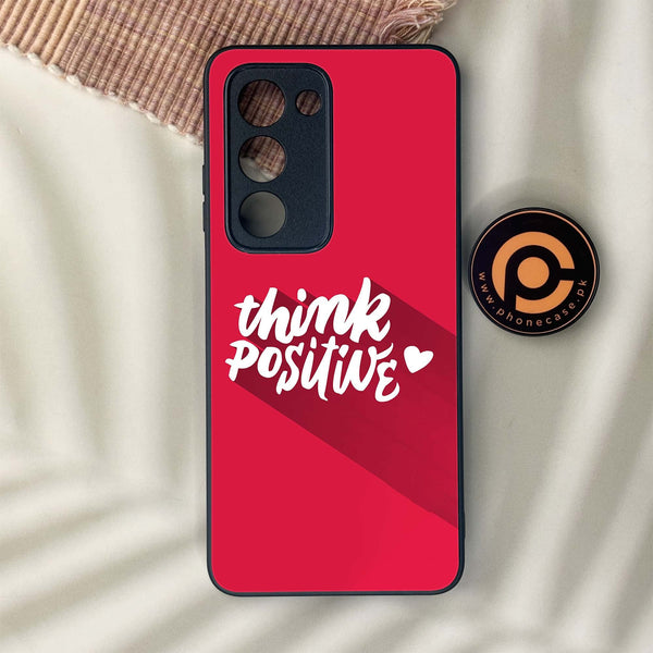 Oppo A5 2025 - Think Positive Design - Premium Metal Printed soft Bumper shock Proof Case