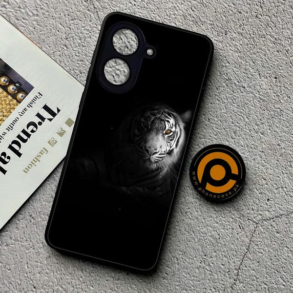 Xiaomi Redmi A5 - Tiger Design 10  - Premium Metal Printed soft Bumper shock Proof Case  CS-34174