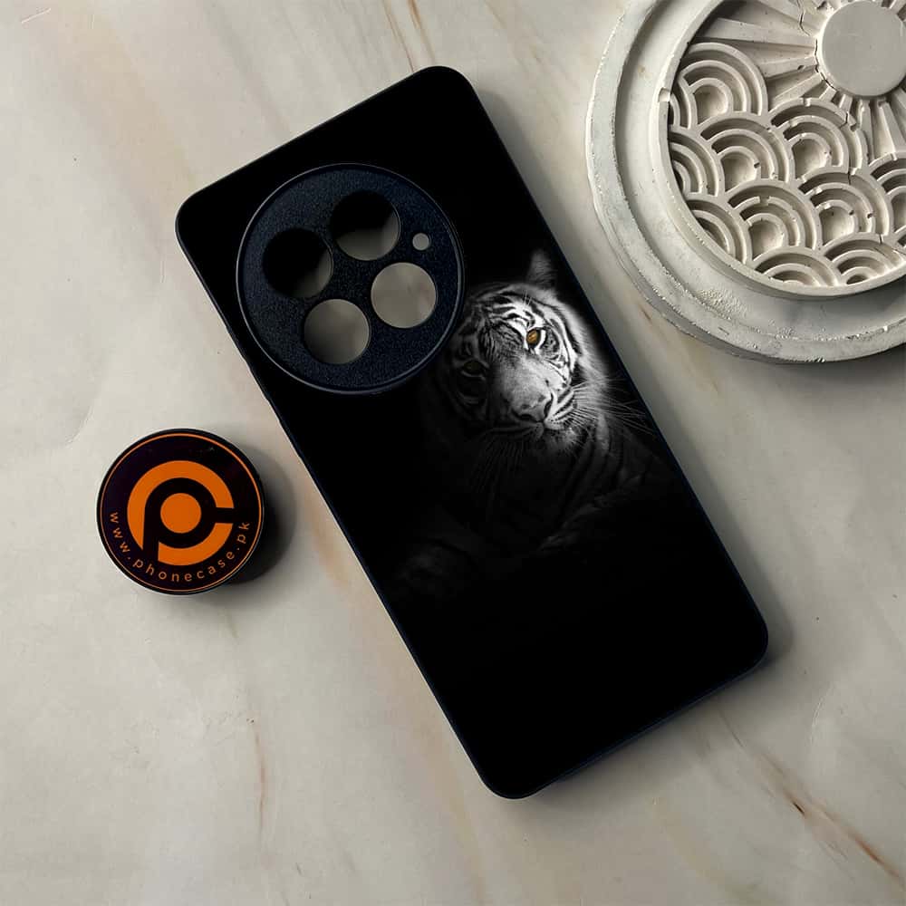 OnePlus 13 - Tiger Series - Premium Metal Printed soft Bumper shock Proof Case