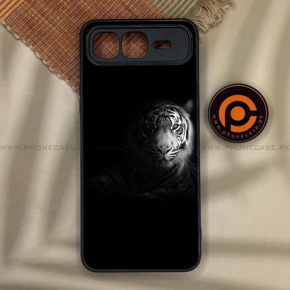 Infinix Smart 10 Plus - Tiger Series - Premium Metal Printed soft Bumper shock Proof Case