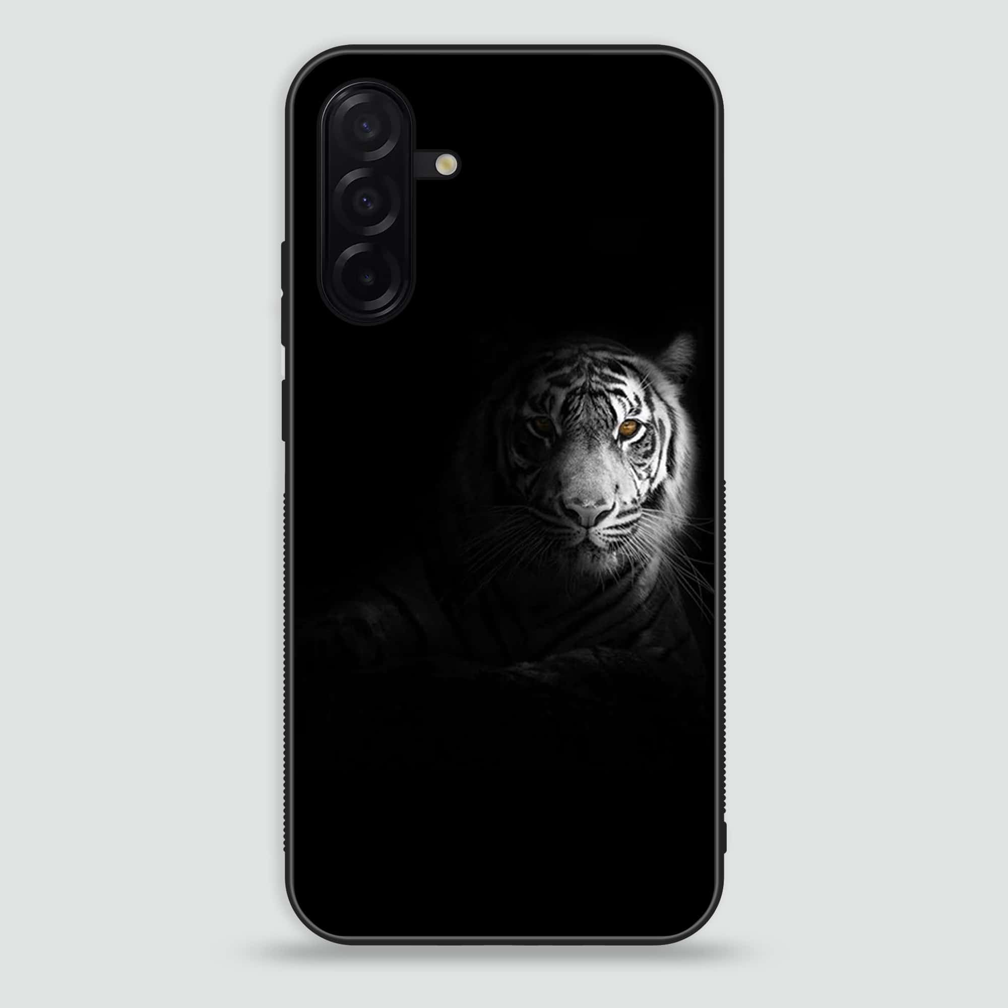 Samsung Galaxy A26 - Tiger Series - Premium Printed Glass soft Bumper shock Proof Case