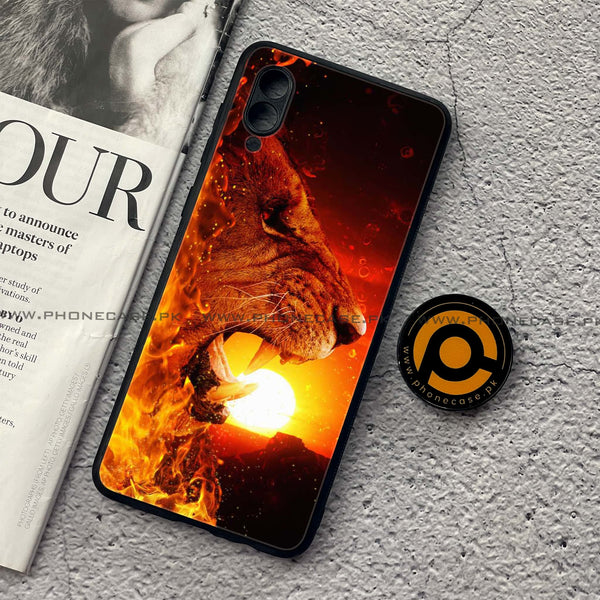 Samsung Galaxy A02 - Tiger Series - Premium Printed Metal soft Bumper shock Proof Case