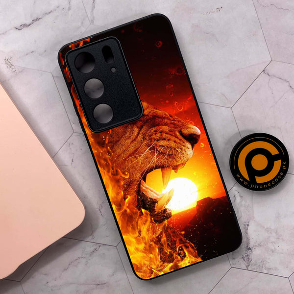 Realme C75x 4G - Tiger Series - Premium Metal Printed soft Bumper shock Proof Case