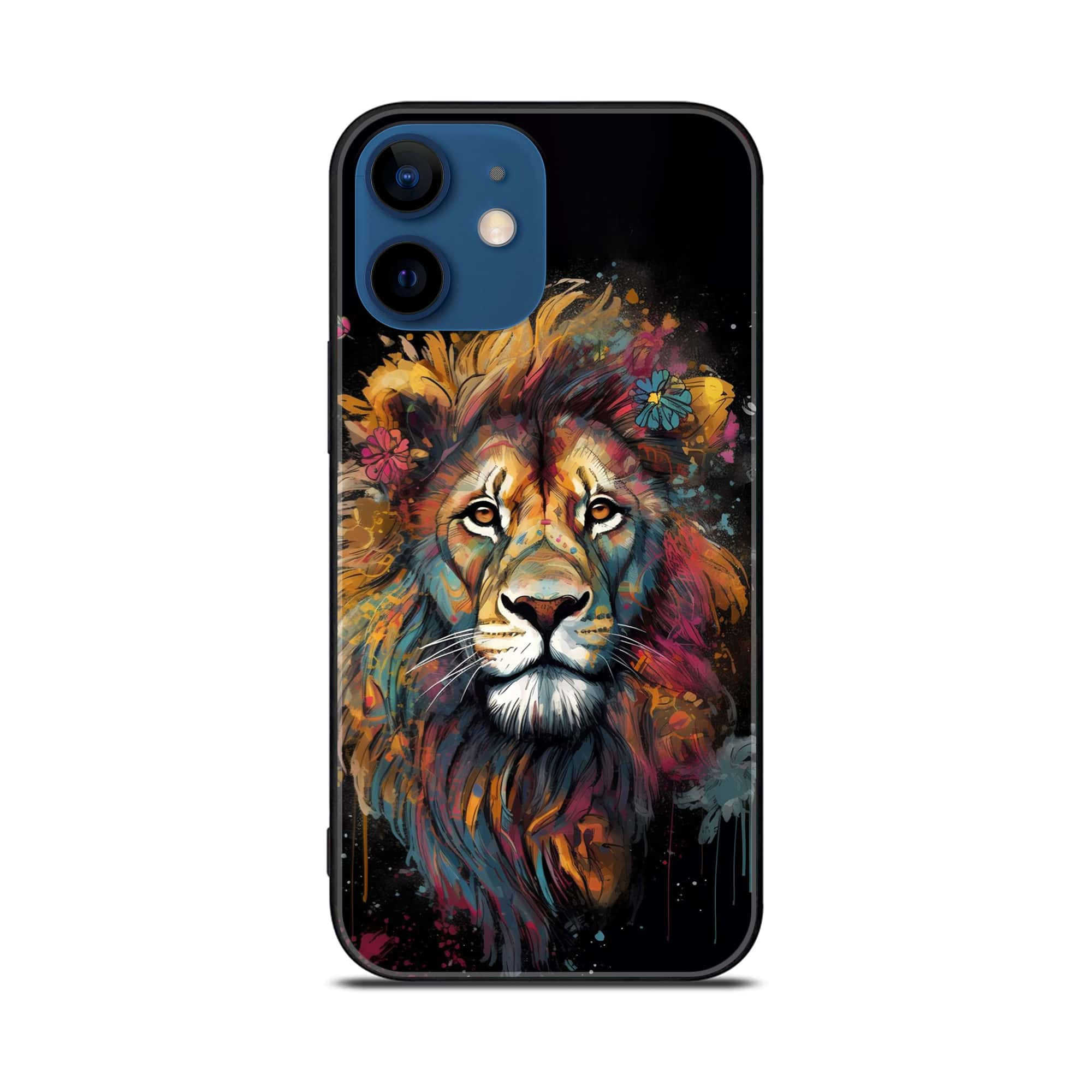 iPhone 11 Tiger Series 2.0 Premium Printed Glass soft Bumper shock Proof Case