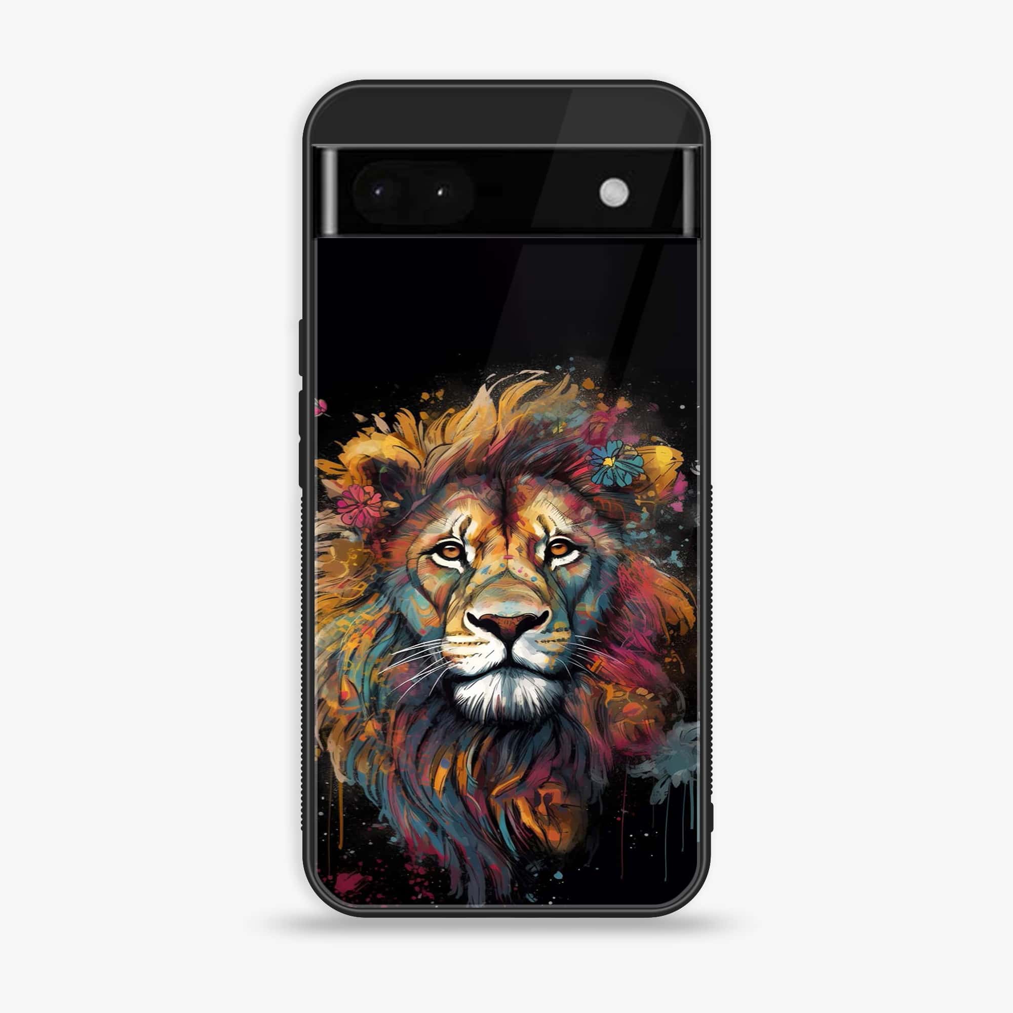 Google Pixel 6A - Tiger 2.0 Series - Premium Metal Printed soft Bumper Shock Proof Case