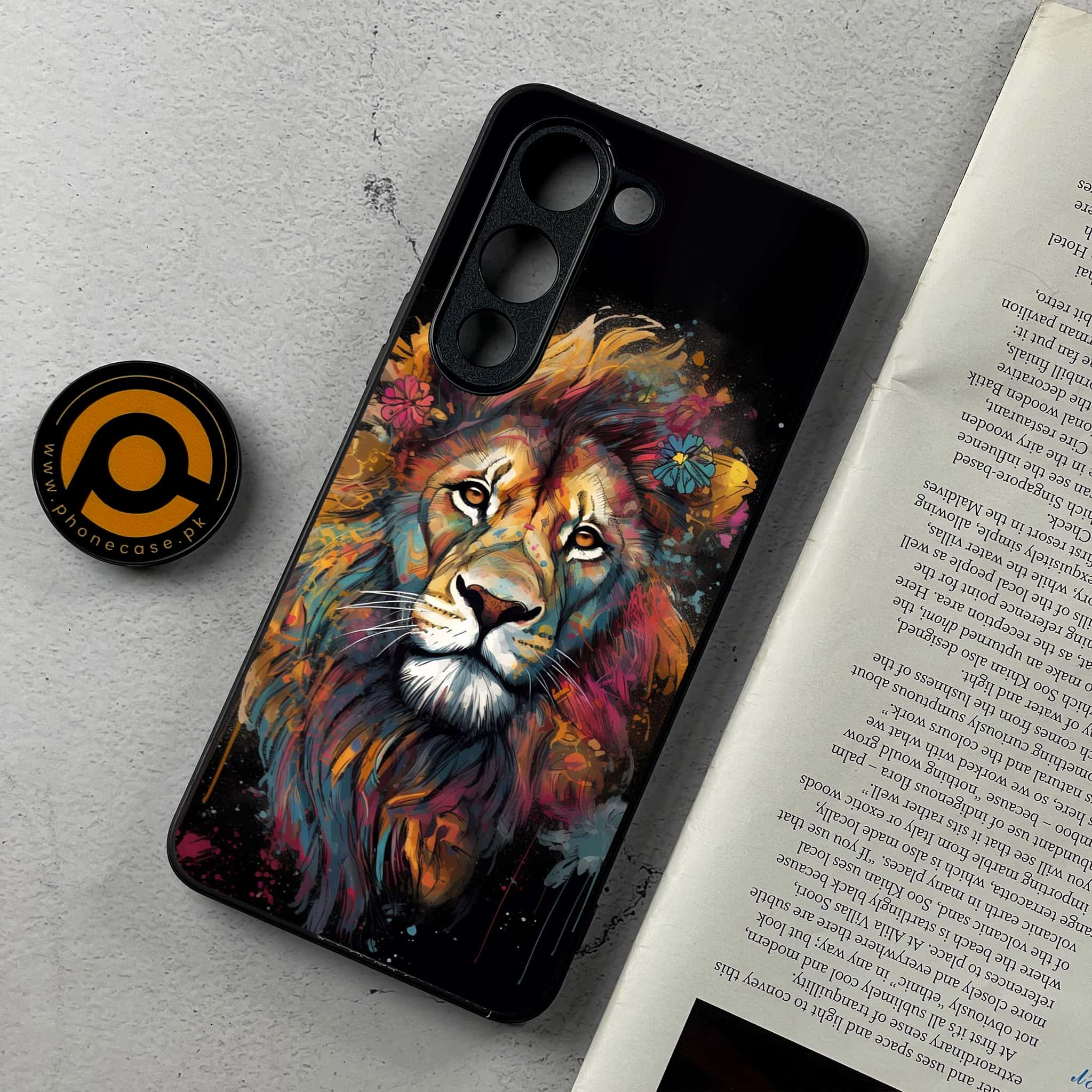 Vivo Y04 - Tiger 2.0 Series - Premium Metal Printed Soft Bumper Shockproof Case