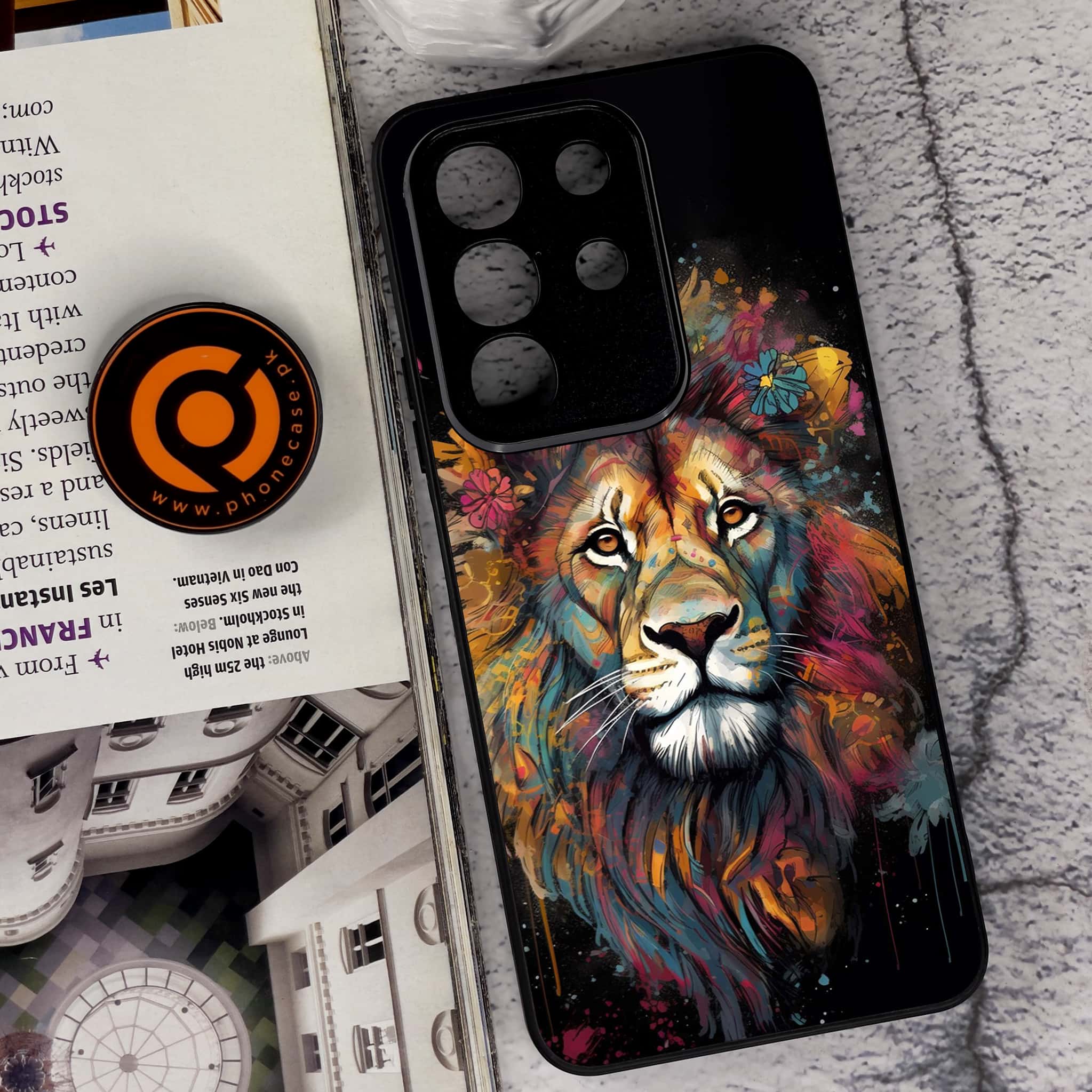 Vivo Y29 4G - Tiger 2.0 Series - Premium Metal Printed soft Bumper Shock Proof Case