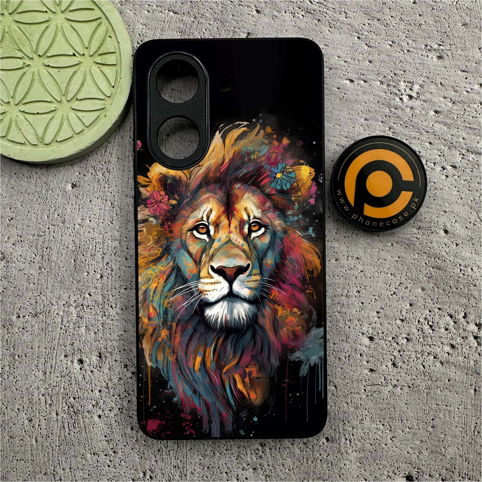 Xiaomi Redmi Turbo 4 - Tiger 2.0 Series - Premium Metal Printed soft Bumper shock Proof Case