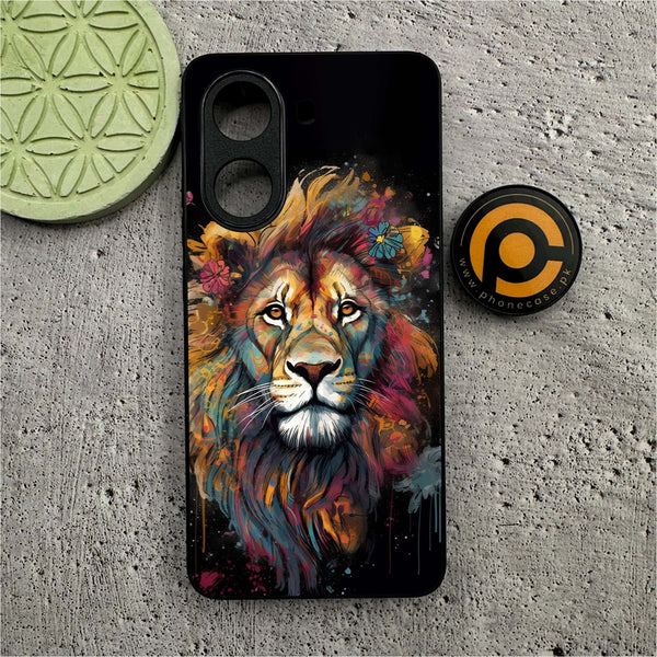 Xiaomi Redmi Turbo 4 - Tiger 2.0 Series - Premium Metal Printed soft Bumper shock Proof Case