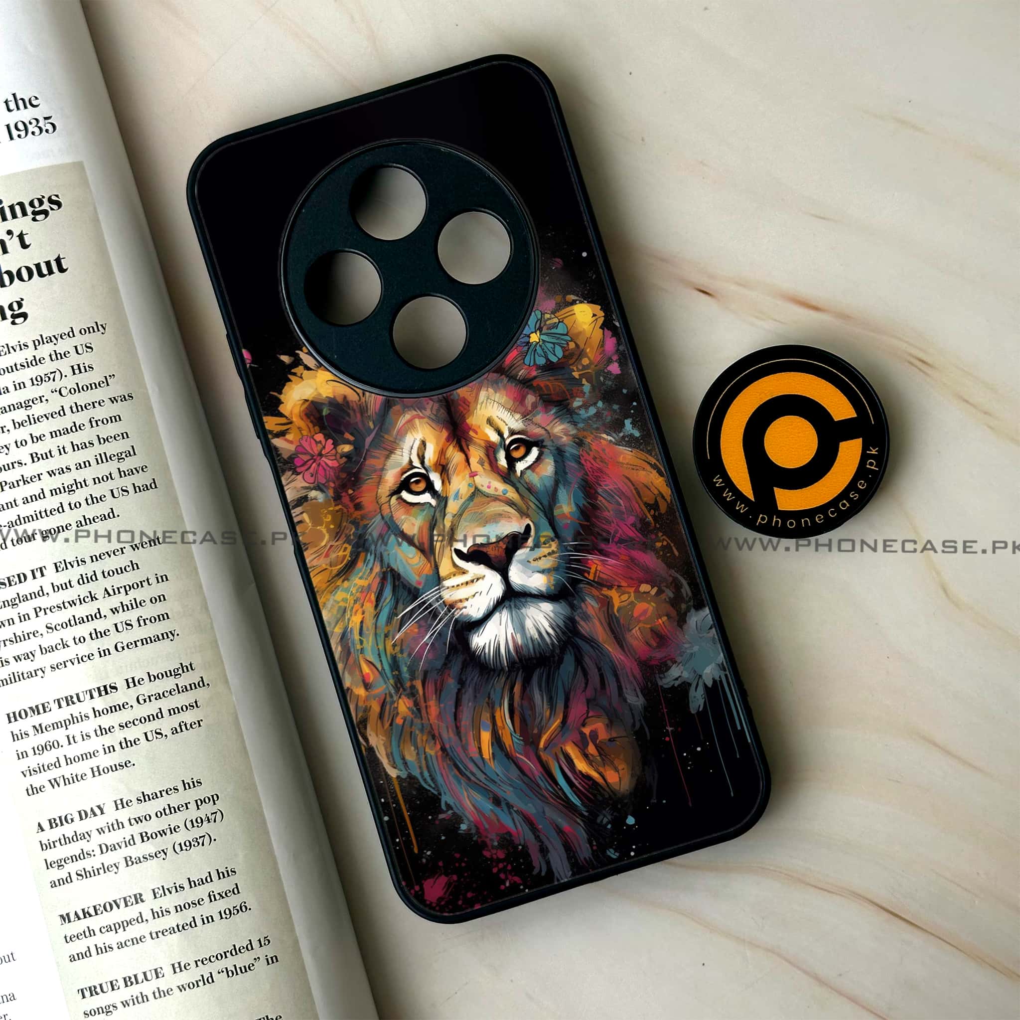 Oppo F27 Pro - Tiger 2.0 Series - Premium Metal Printed soft Bumper Shock Proof Case