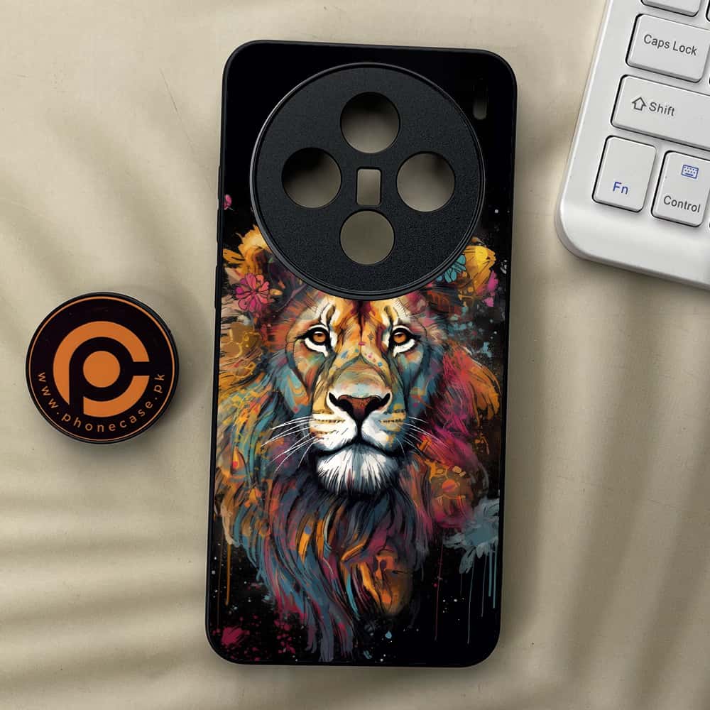 Honor X5b Plus - Tiger 2.0 Series - Premium Metal  Printed soft Bumper shock Proof Case