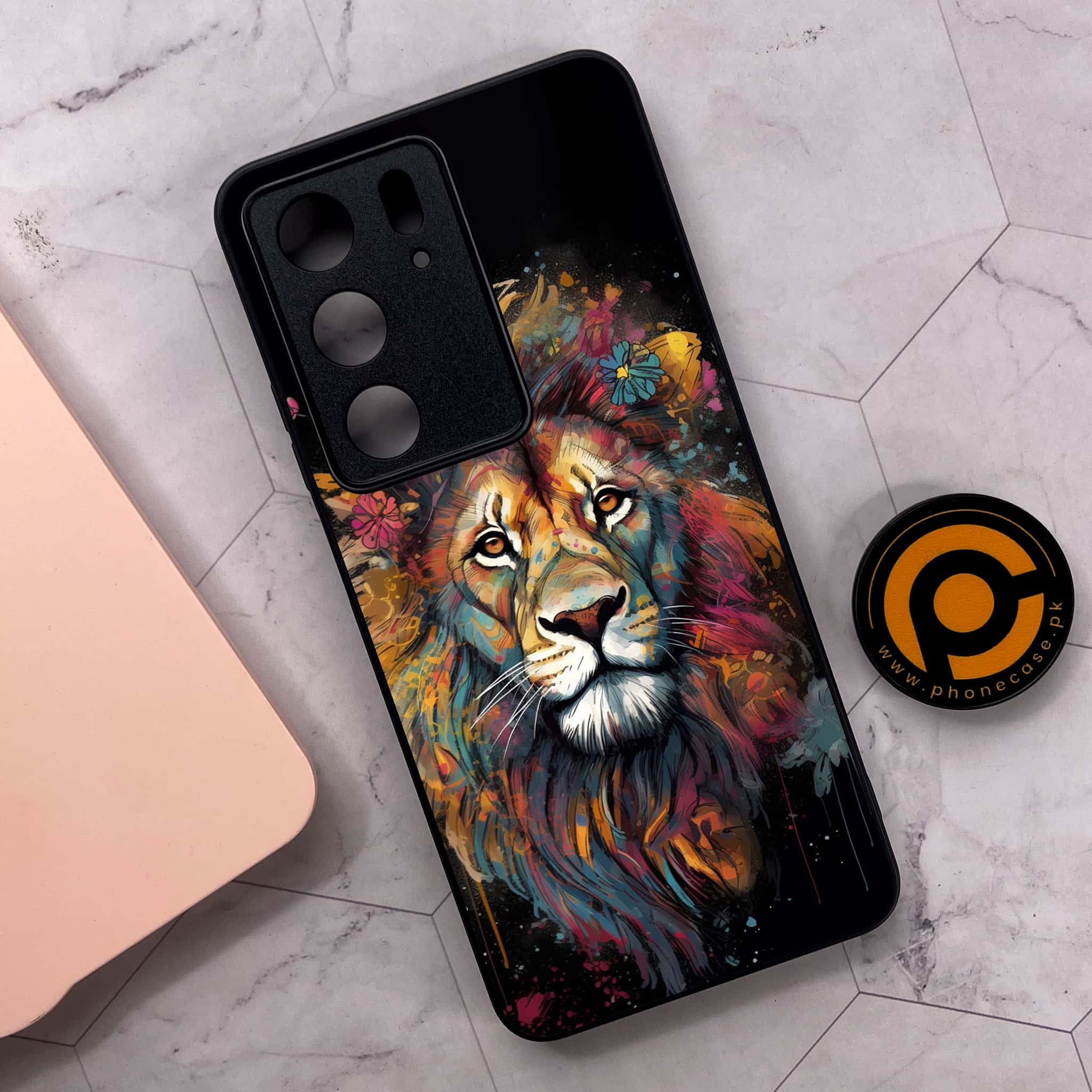 Realme C75x 4G - Tiger 2.0 Series - Premium Metal Printed soft Bumper shock Proof Case