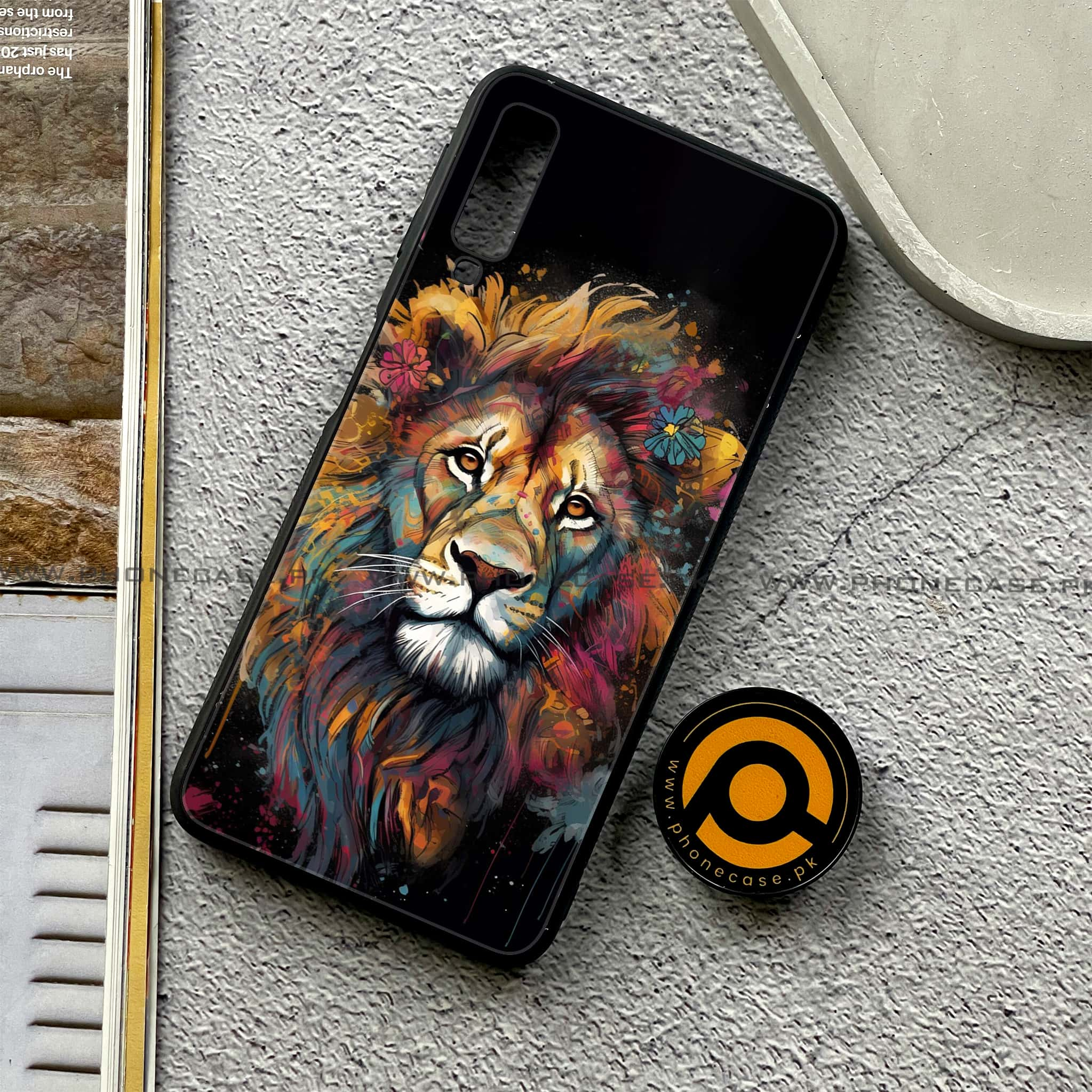 Galaxy A7 2018 - Tiger 2.0 Series - Premium Printed Metal soft Bumper shock Proof Case