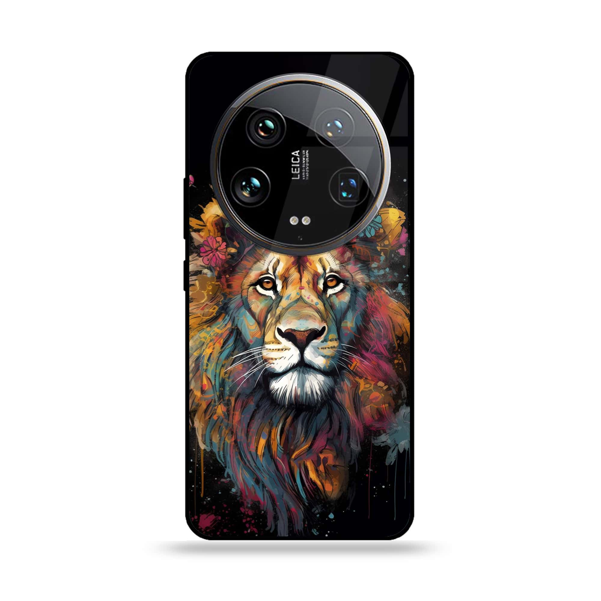 Xiaomi 14 Ultra - Tiger 2.0 Series - Premium Printed Glass soft Bumper shock Proof Case