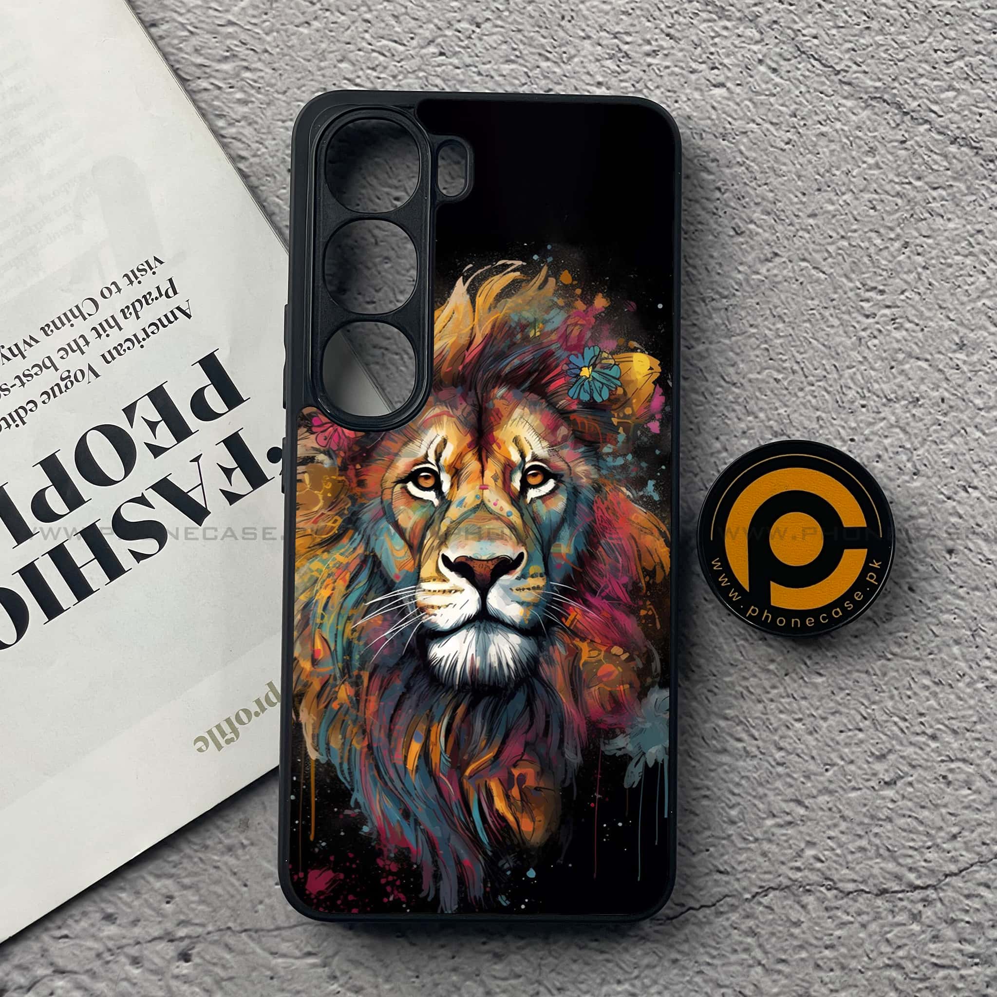 Vivo Y200 4G - Tiger 2.0 Series - Premium Metal Printed soft Bumper Shock Proof Case