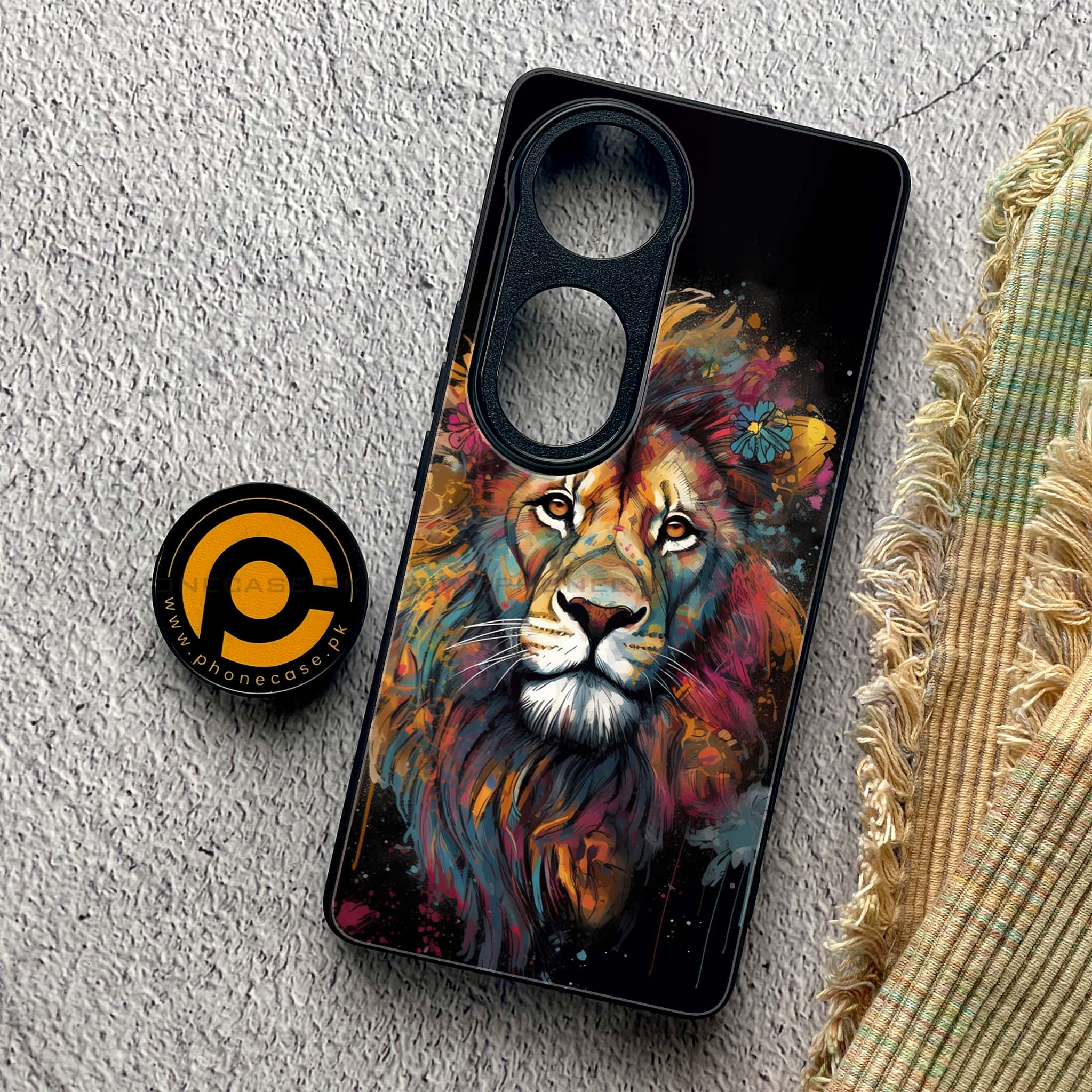 Vivo V40 Pro - Tiger 2.0 Series - Premium Metal Printed soft Bumper shock Proof Case