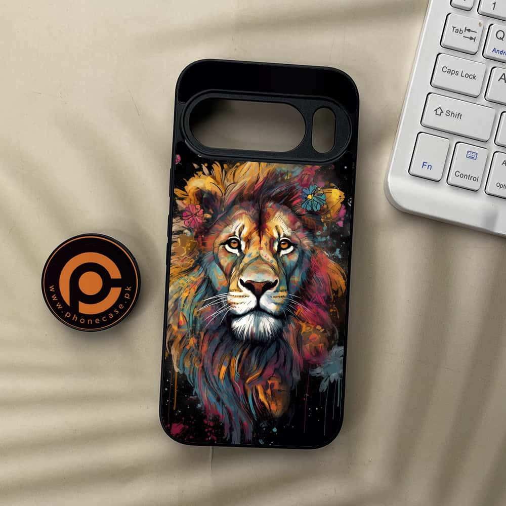 Google Pixel 10  - Tiger 2.0 Series - Premium Metal Printed soft Bumper Shockof Case