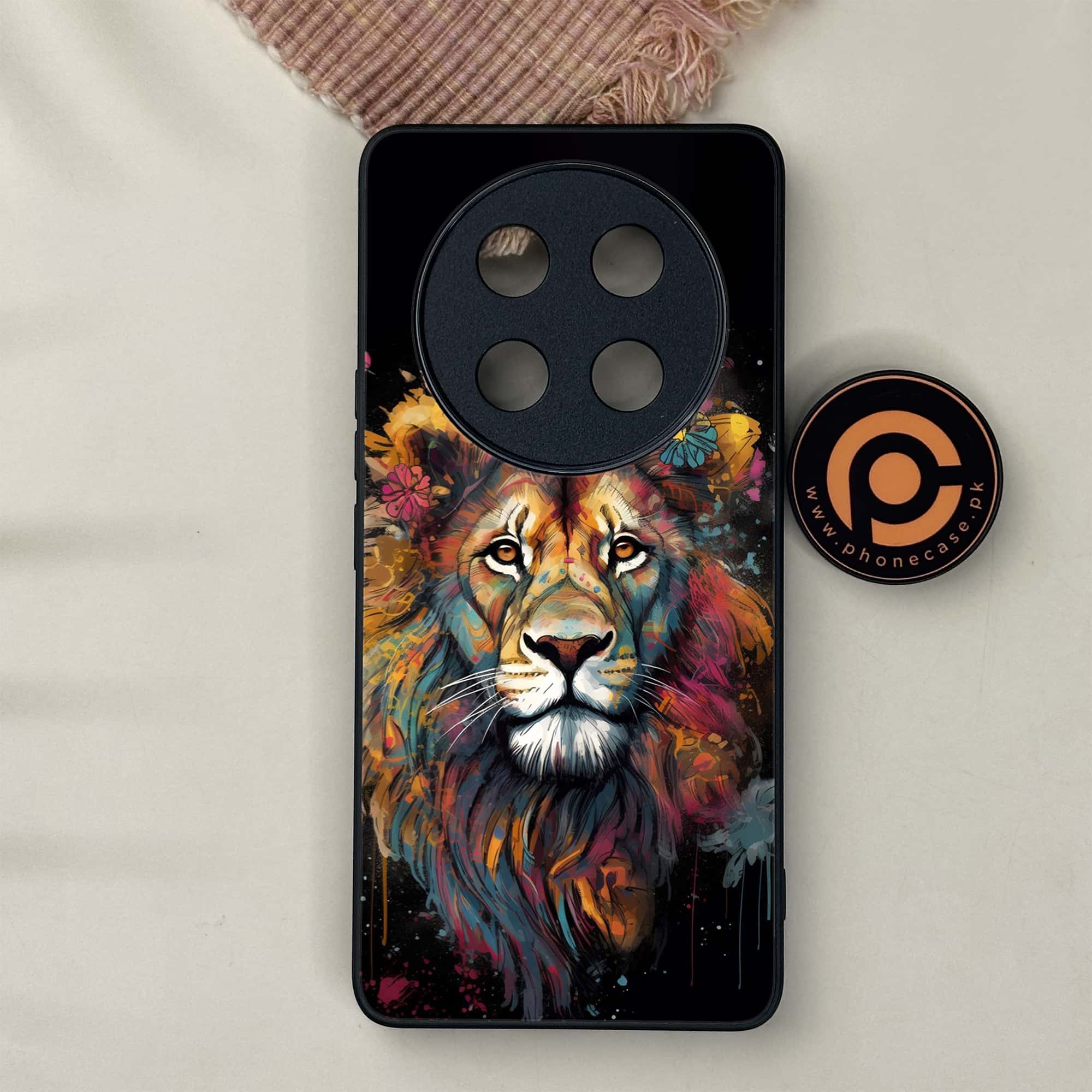 Honor X9c 5G - Tiger 2.0 Series - Premium Metal Printed soft Bumper shock Proof Case