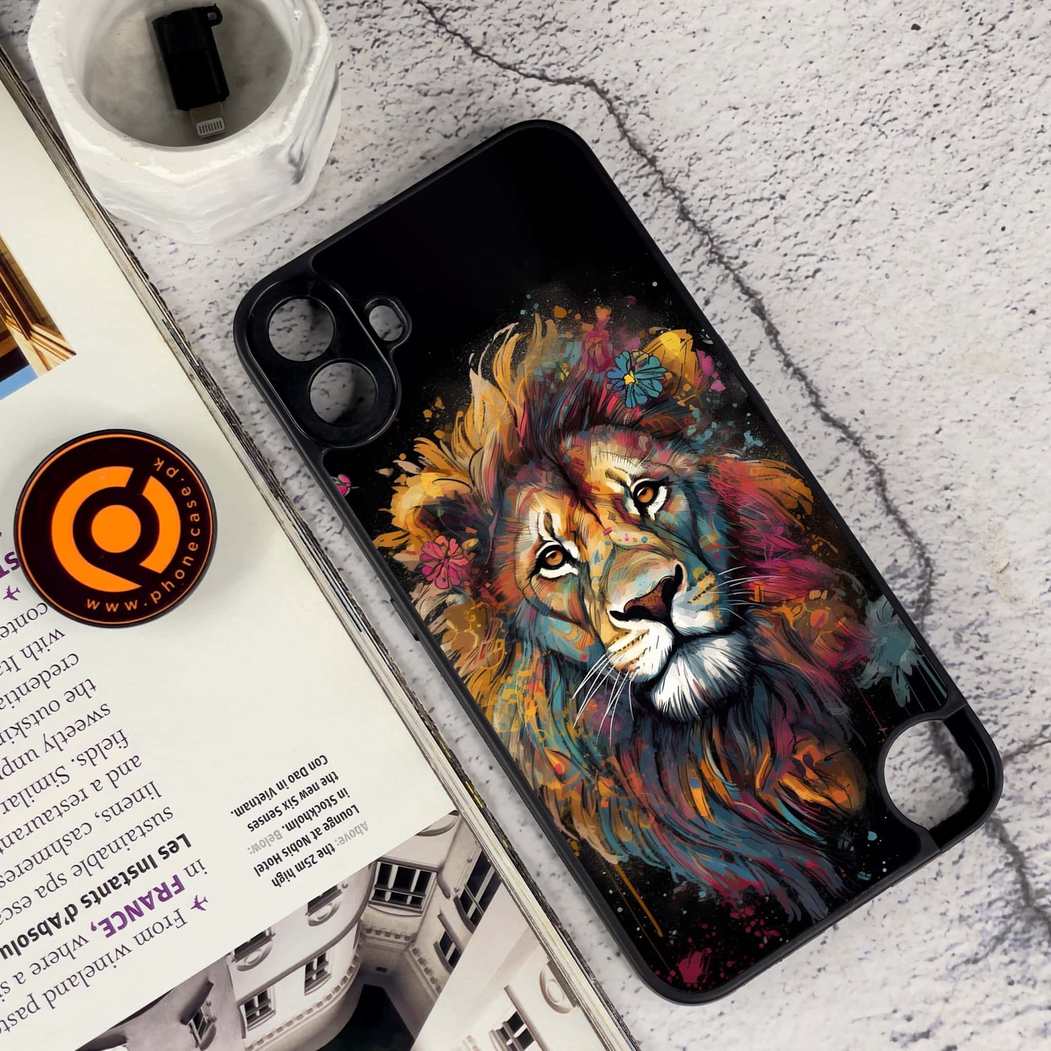 Nothing CMF Phone 1 - Tiger 2.0 Series - Premium Metal Printed soft Bumper Shock Proof Case
