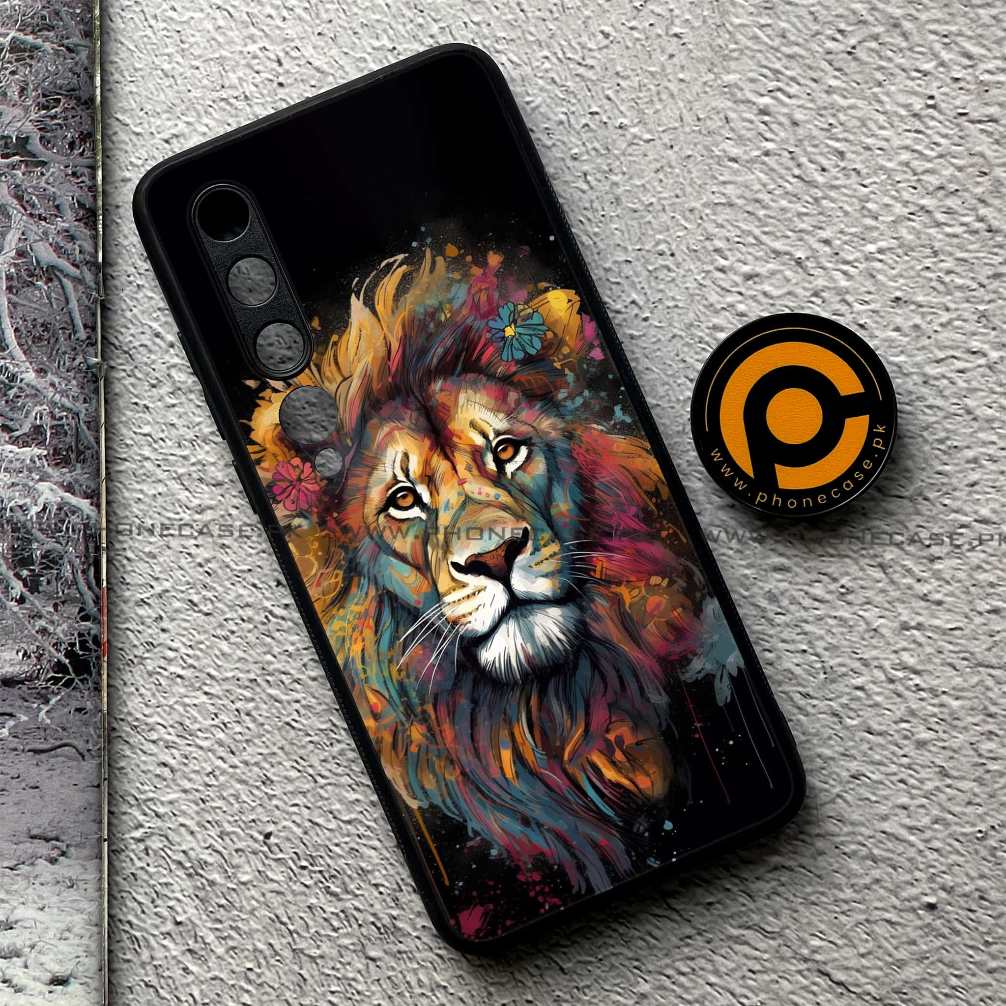 Xiaomi Mi 10 - Tiger 2.0 Series - Premium Printed Glass soft Bumper shock Proof Case