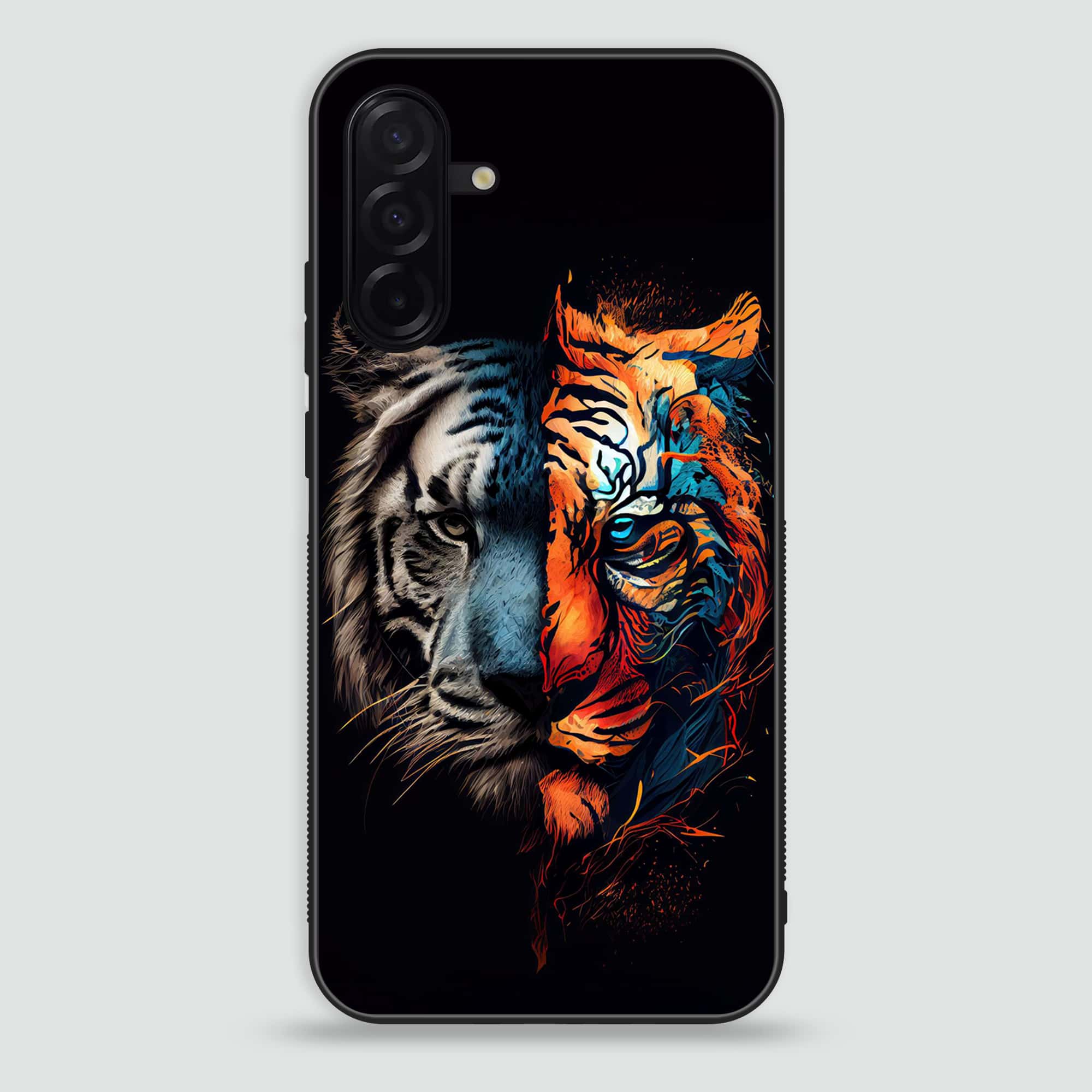 Samsung Galaxy A26 - Tiger 2.0 Series - Premium Printed Glass soft Bumper shock Proof Case
